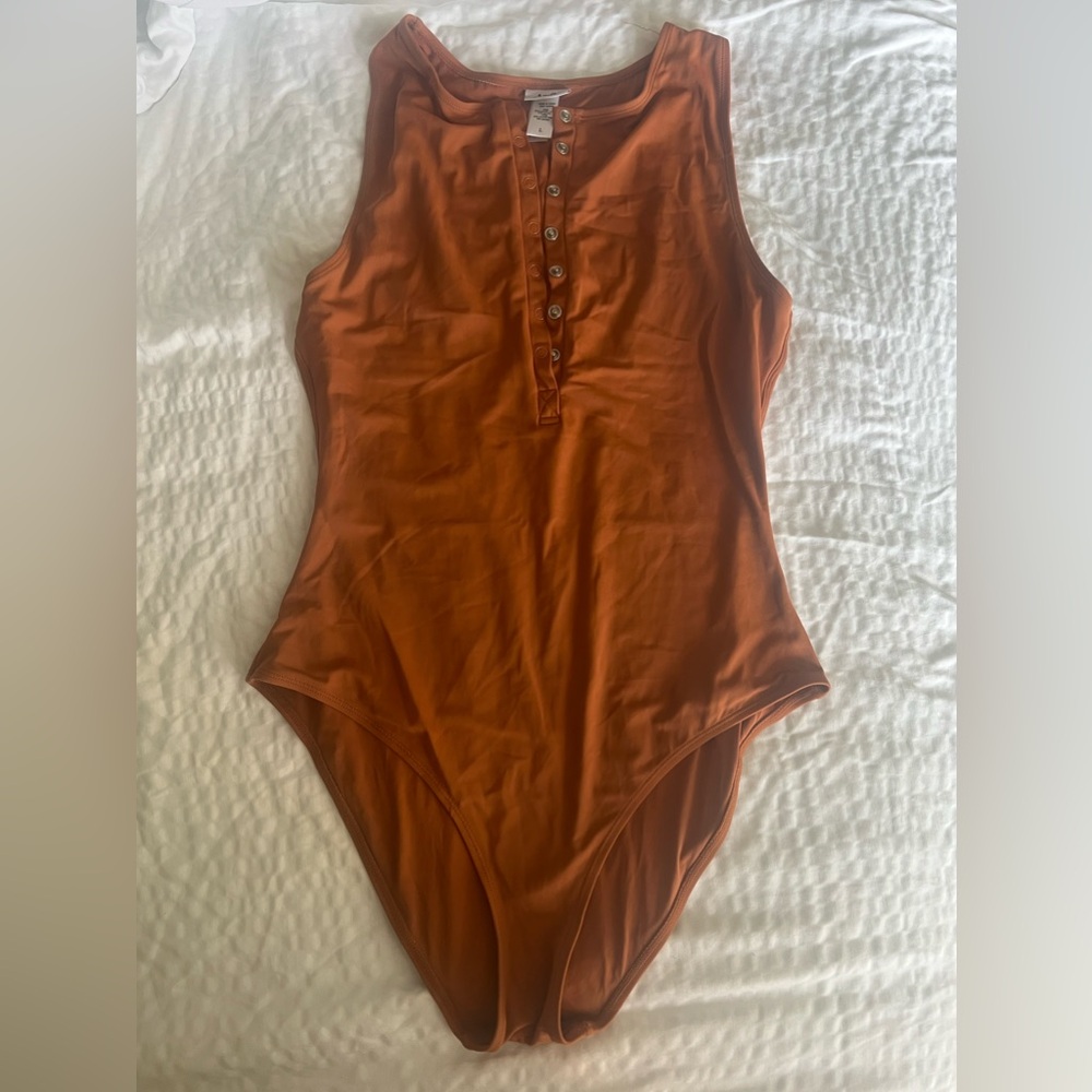 Andie Swim “Malibu One” swimsuit bathing suit in Size L